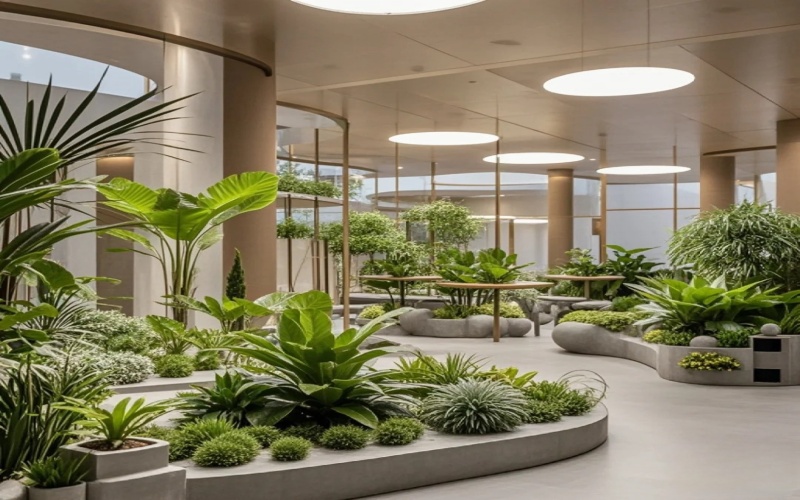 上海植物租赁,上海办公室植物租赁,商业空间绿植租赁养护